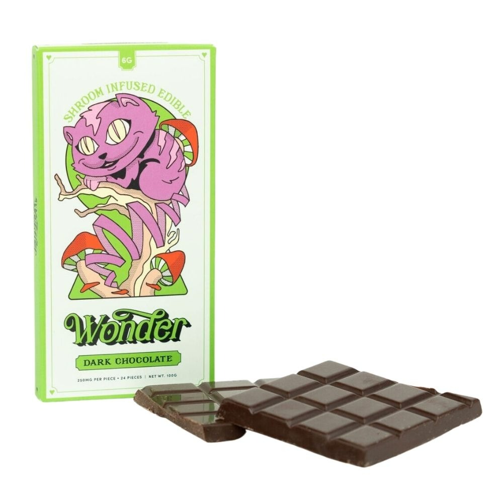 Buy Wonder Psilocybin Mushroom Dark Chocolate Bar (6000mg)