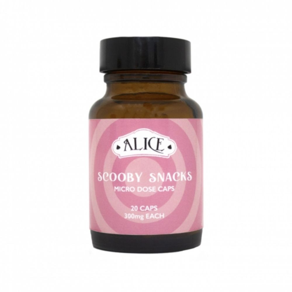 buy Functional Mushroom Capsules Alice Micro Dose Capsules Scooby Snacks (6000mg)