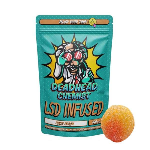 buy LSD Edible 100µg Fuzzy Peach – Deadhead Chemist